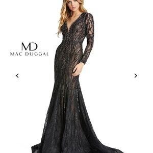 Mac Duggal Black Evening Gown